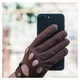 Рукавички чоловічі натуральна шкіра Alpa Gloves 796-18 розмір 8.5 автомобільні коричневі - зображення 3