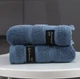 Haбор полотенец Home COSINESS 2шт (1 баннoe+1 для лица/рук) YourFind 100% Коттон-МАХРА. Мягкиe, влаговпитывающие, цвет Синий - изображение 5
