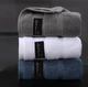 Haбор полотенец Home COSINESS 2шт (1 баннoe+1 для лица/рук) YourFind 100% Коттон-МАХРА. Мягкиe, влаговпитывающие, цвет Синий - изображение 9