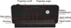 Проекционные часы с поворотом 180°, LED-дисплей, USB, термометр, будильник - изображение 4