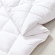 Полуторное одеяло из натурального хлопка 4 сезона в 155х215 WHITE - изображение 4