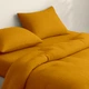 Простирадло на резинці Cosas ORANGE Муслін 180х200х30 (4822052497050) - зображення 2