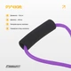 Эспандер EasyFit восьмерка трубчатый фиолетовый - изображение 4