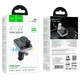 FM - трансмітер HOCO E86 Alegria dual port car BT Black - изображение 9