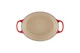 Каструля с крышкой Le Creuset Signature Cast Iron Oval Casserole 21178270602430 27 см 4.1 л вишневый - изображение 4