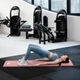 Коврик (мат) для фитнеса Queenfit NBR 1,5см розовый - изображение 2