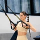 Тренувальні петлі TRX Gymtek Pro хакі для функціональних тренувань висока якість - зображення 10