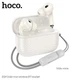 Беспроводные TWS наушники Hoco EQ9, вакуумные, BT5.3, 40mAh, 300mAh, 7h, milky white - изображение 4