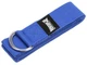 Ремень для йоги PowerPlay 183 см х 3.8 см Синий (PP_4409_Blue) - изображение 1