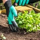 Садовые перчатки с когтями Garden Line ПРTEL9903 для копки, рыхления, посадки - изображение 2