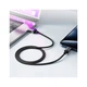 Дата кабель USB 2.0 AM to USB-C 1.2m 3.0A 18W aluminum alloy Black Acefast (6974316283782) - изображение 6