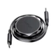 Дата кабель USB-C to USB-C 0.8m 60W dual retraction C13-03 Black Acefast (6974316280132) - изображение 6