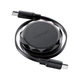 Дата кабель USB-C to USB-C 0.8m 60W dual retraction C13-03 Black Acefast (6974316280132) - изображение 5