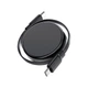 Дата кабель USB-C to USB-C 0.8m 60W dual retraction C13-03 Black Acefast (6974316280132) - изображение 3