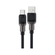 Дата кабель USB 2.0 AM to USB-C 1.2m 3.0A silicone braid Acefast (6974316283126) - изображение 1