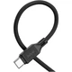 Дата кабель USB 2.0 AM to USB-C 1.0m Cool silicone X90 black HOCO (6931474788443) - зображення 3