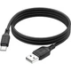 Дата кабель USB 2.0 AM to USB-C 1.0m Cool silicone X90 black HOCO (6931474788443) - зображення 6