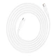 Дата кабель USB-C to USB-C 1.0m 100W TPE X93 white HOCO (6931474790712) - изображение 1