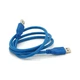Дата кабель USB 3.0 AM/AM 1.0m Blue Voltronic (YT-3.0AM+AM-1.0) - зображення 2