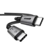 Дата кабель USB-C to USB-C 1.0m USB4 40Gbps 240W 8K60Hz black Armorstandart (ARM81921) - изображение 8