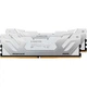 Модуль пам'яті для комп'ютера DDR5 48GB (2x24GB) 8400 MHz Renegade White XMP Kingston Fury (ex.HyperX) (KF584CU40RWK2-48) - изображение 2