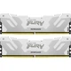 Модуль пам'яті для комп'ютера DDR5 48GB (2x24GB) 8000 MHz Renegade White/Silver Kingston Fury (ex.HyperX) (KF580C38RWK2-48) - изображение 3