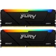 Модуль пам'яті для комп'ютера DDR4 16GB (2x8GB) 3733 MHz Beast RGB Kingston Fury (ex.HyperX) (KF437C19BB2AK2/16) - изображение 1
