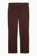 Брюки regular на подкладке C&A 22055181c41 W38L30 коричневые (100003781) - изображение 6