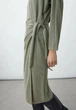 Платье на запах Massimo Dutti 6655818514c40 L зеленое (100004731) - изображение 3