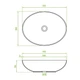 Умывальник на столешницу Laveo Desna VUD_6251 51*39 см - изображение 3