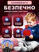 Поп ит электронный антистресс интерактивные игрушки для детей с брелком Hausland музыкальный pop it с подсветкой попот приставка 4 режима Spider Man синий с красным + в комплекте 3 шт батарейки (01800022) - изображение 3
