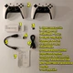 Игровая приставка Game Stick Pro HDMI 20000 игр. Ретро консоль. 2 геймпада. NES, PlayStation. Память 64 гб - изображение 15