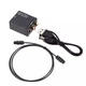 Цифро аналоговий аудіо перетворювач звуку 1xToslink - 2xRCA Black (2000985581714) - зображення 3