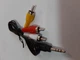 AV кабель переходник miniJack ITM 3.5 (длин.) - 3 x RCA (30см.) - изображение 2