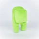 Мягкая игрушка плюшевая 20 см зеленая Among Us космонавт (532497) - изображение 2