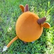 Мягкая игрушка бык микроплюш 22 см коричневый бежевая (532464) - изображение 2