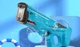 Водяной бластер автоматический с набором воды Watergun Акула зеленый для детей на пляж и дачу - изображение 5