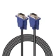 Кабель VGA-VGA, 10м, 3+4 / Шнур ВГА для монітора / Для передачі відеосигналу vga - зображення 2