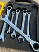 Набор редких комбинированных рожково-трещоточных ключей JierTools 7 предметов для точных работ - изображение 5