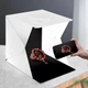 Фотокуб с подсветкой 22×21×21 см, компактный лайтбокс с USB-питанием для предметной съемки и фотографий - изображение 1