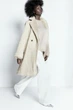 Еко шуба жіноча H&M 210953-4 M(170/96) бежевий (2109530004) - изображение 5