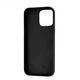 Чехол для iPhone 16 Pro Max силиконовый Soft-touch Silicone Case Full Size (AA) Black - изображение 2