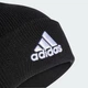Шапка Adidas Logo Beanie Cuf IB2651 OSFW 56 Чорна (4066763566821) - зображення 7
