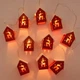 Новогодняя гирлянда 3 м 20 LED теплый белый свет USB энергосберегающие светодиоды - изображение 4