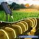 LED гирлянда 10 м солнечная батарея теплый белый свет аккумулятор 1800 mAh пульт управления - изображение 4