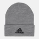 Шапка Adidas Logo Beanie Cuf IY7665 OSFW 56 Серая (4067896843247) - изображение 1