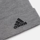 Шапка Adidas Logo Beanie Cuf IY7665 OSFW 56 Серая (4067896843247) - изображение 5