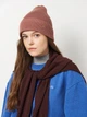 Шапка Adidas Everyday Icons Beanie With Tonal Metal Trefoil JW7991 OSFW 56 Warm Clay (4068807926455) - изображение 2