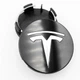 Ковпачки (заглушки) в диски TESLA (Тесла) 58 мм Чорний-металік CountryMan - зображення 1