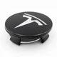 Ковпачки (заглушки) в диски TESLA (Тесла) 58 мм Чорний-металік CountryMan - зображення 3